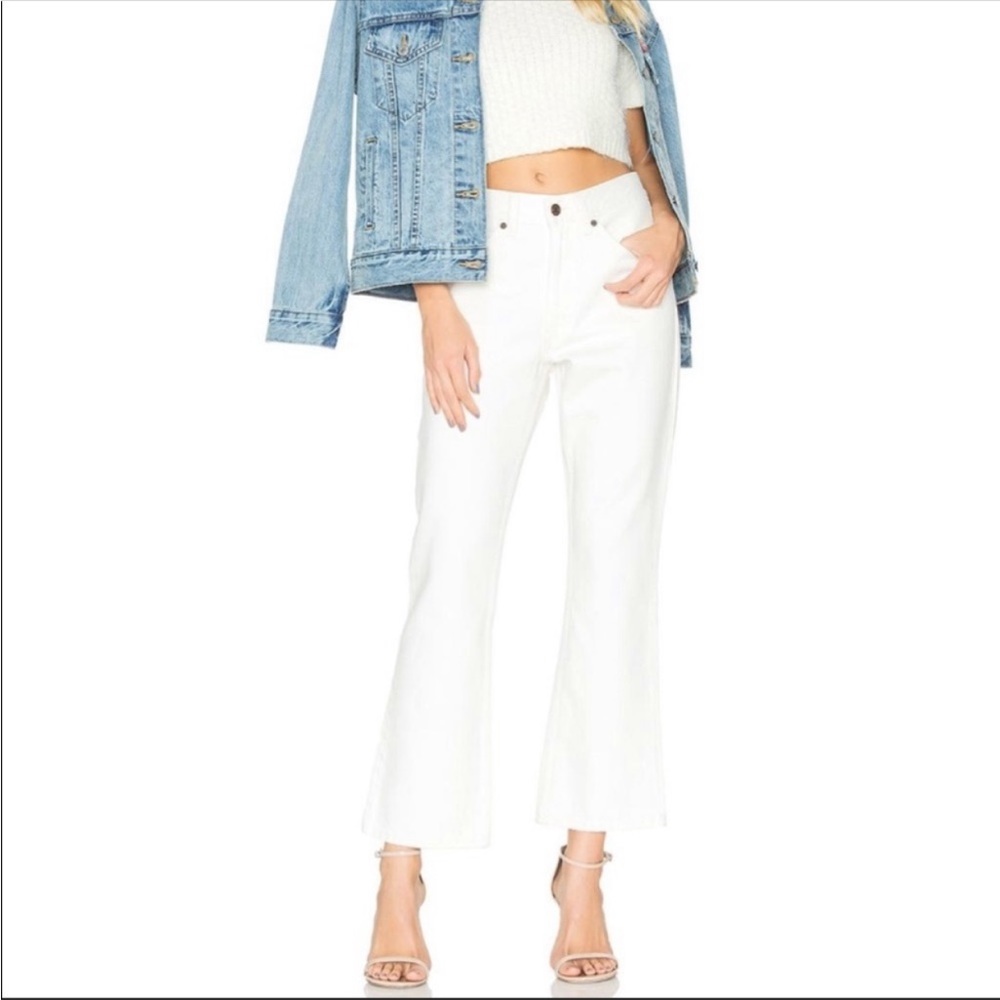 Levi’s Orange Tab 517 Cropped Bootcut Jeans SZ 32 Revolve Exclusive